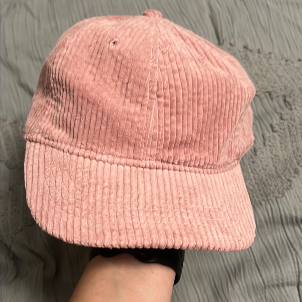 Old Navy Pink Corduroy Cap